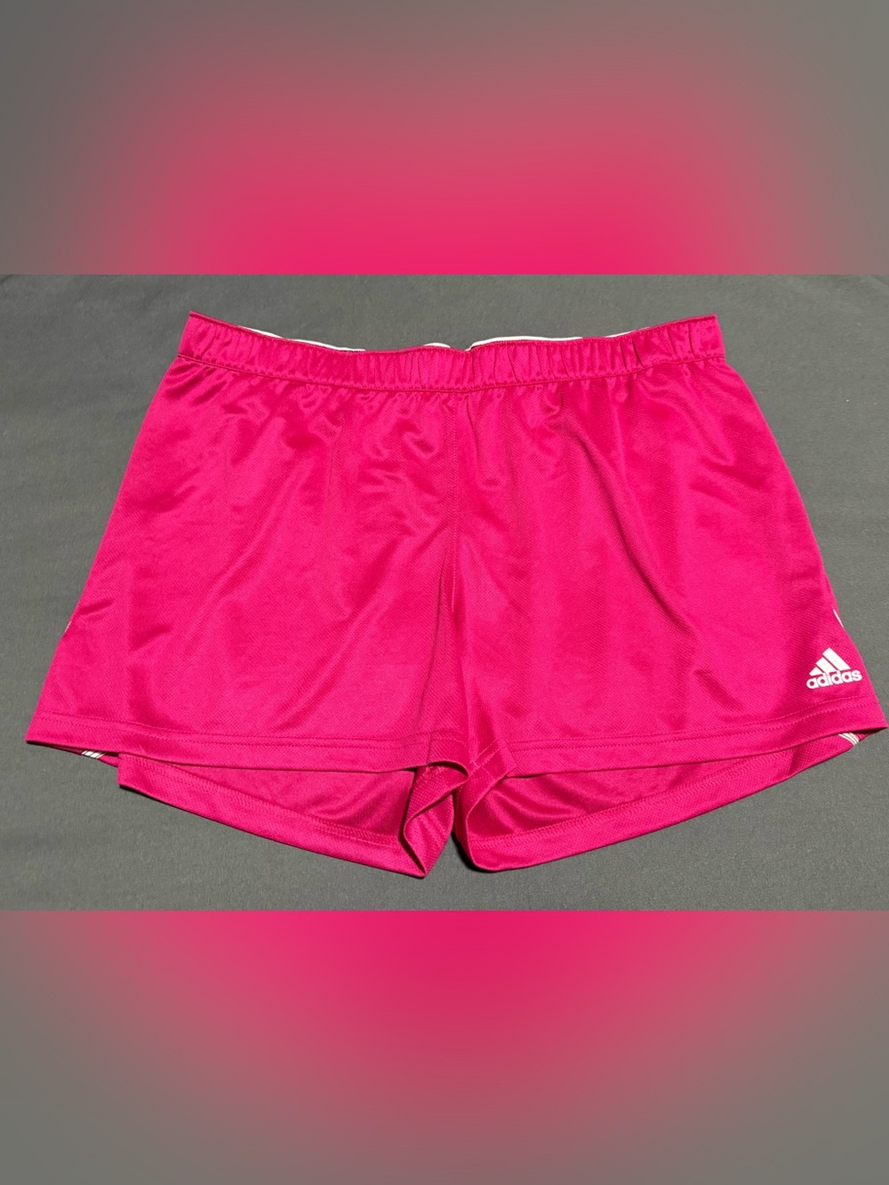 adidas Women's Bright Pink Athletic Shorts